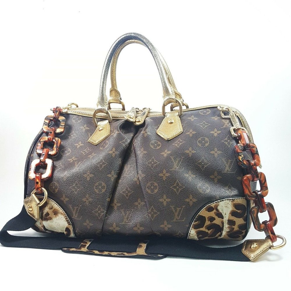 COPY - Auth Louis Vuitton Stephen Sprouse #N9193V…